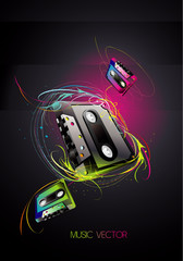 Music vector