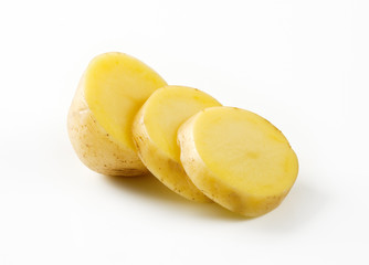 Sliced potato