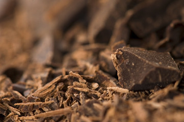 Chopped chocolate