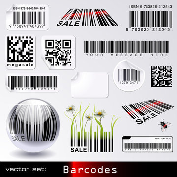 vector set: barcodes