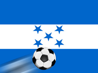 Fototapeta premium Fussballmannschaft aus Honduras
