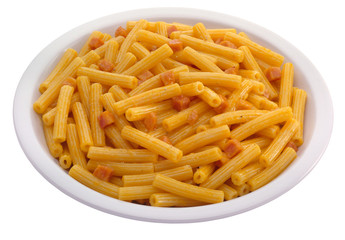 Maccheroni con pancetta