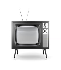 Stylish retro TV
