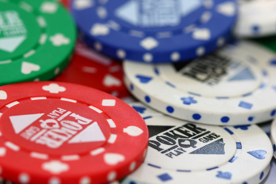 Texture tapis de poker Stock Photo