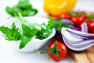 Fresh,colorful vegetables