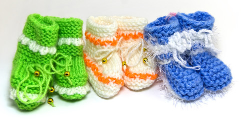 Baby's bootees