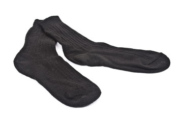 Black man's socks