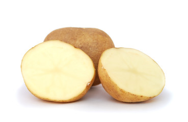 Halved Potato