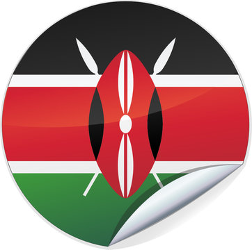 Sticker du Kenya (détouré)