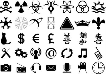 second set of silhouettes