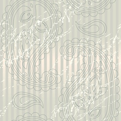 seamless background with paisley