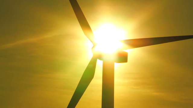 Wind Turbine & Solar Energy Source