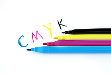 cmyk soft tip pens