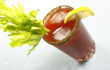bloody or mary caesar drink
