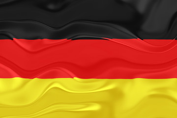 Flag of Germany wavy