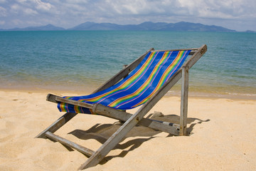 Beautiful beach landscape in Thailand.