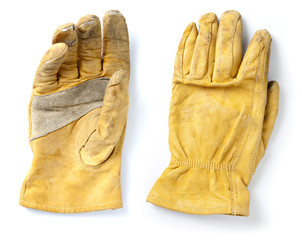 Construction Leather Protective Gloves