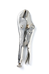 Adjustable Wrench Isolated on white