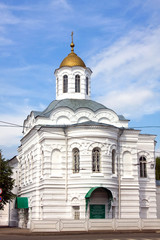 Fototapeta na wymiar Christian church in Russia