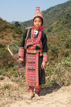 Akha Frau in Laos