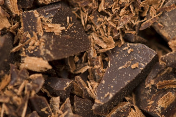 Chopped chocolate