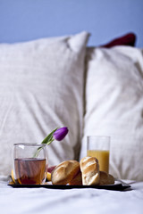 breakfast in bed