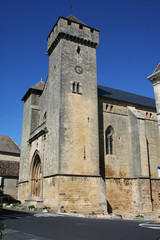 Fototapeta premium Eglise de Beaumont-en-Périgord