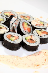 traditional japanese sushi