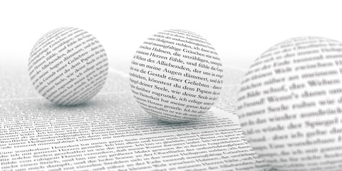Text im Focus