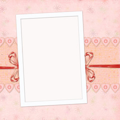 Children's frame for the  girl