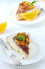 An orange cake