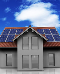 Fototapeta premium energy home