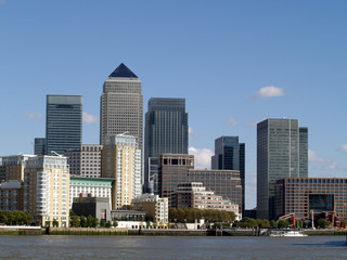 Fototapeta na wymiar London Business krajobraz