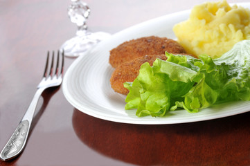 roasted cutlets