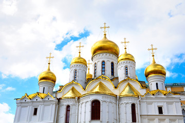 Fototapeta na wymiar Annunication Katedra Kreml na Placu Katedralnym