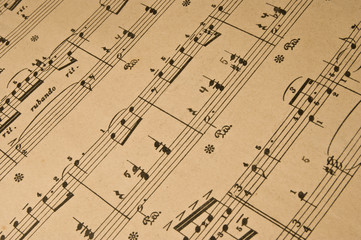 Obraz premium Spartito musicale