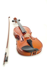 Fototapeta na wymiar violino e archetto