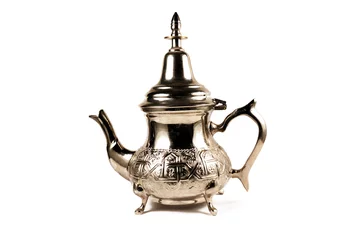 Fotobehang Morocco teapot © Gargonia