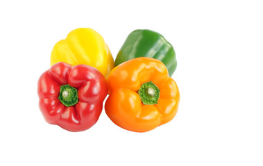 Bell peppers of different colour