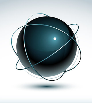 abstract sphere design