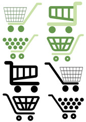 SHOPPING BASKET  ICONS