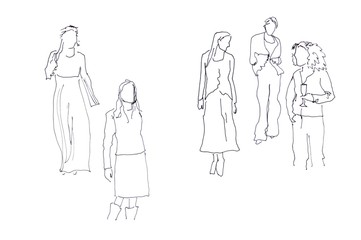 Skizze:Familienfeier