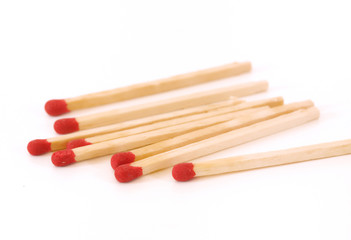 Match Stick isolated on white background