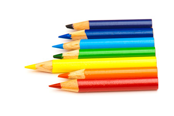 Naklejka premium colored pencil