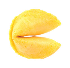 Single fortune cookie