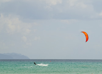 Kitesurfing