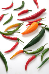 chili peppers guindillas