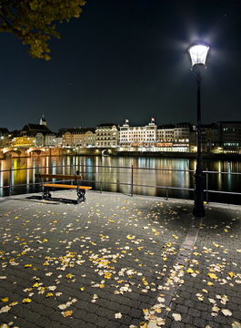 Abend im Herbst