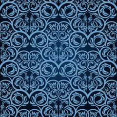 Blue seamless wallpaper