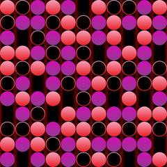 pink bubbles background
